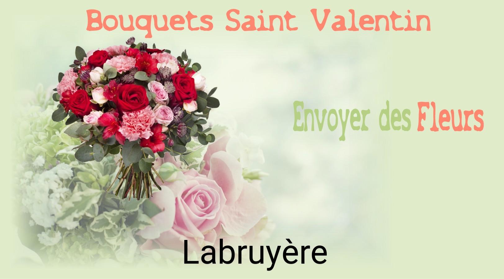 Roses de Saint-Valentin livrées à Labruyère